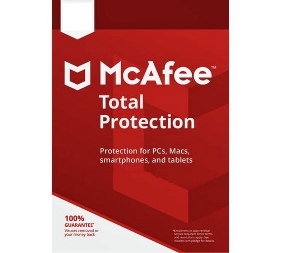 mcafee total protection license key