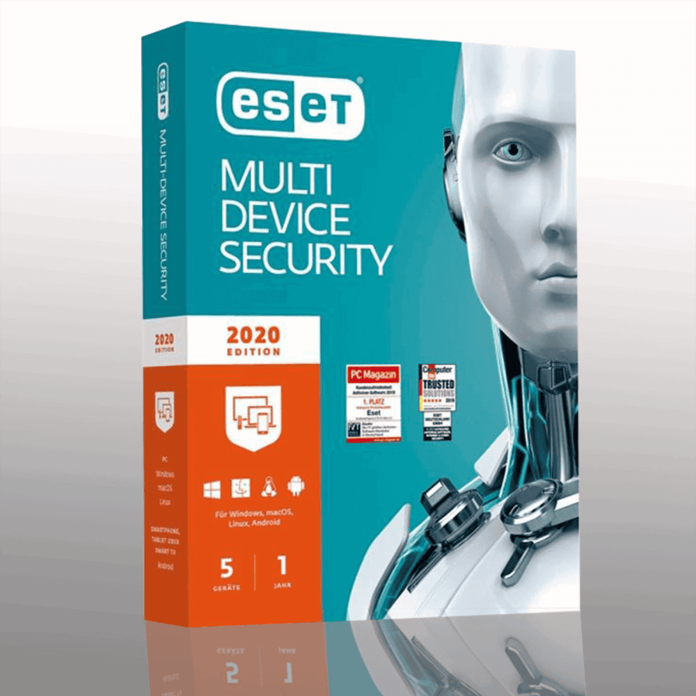 ESET MultiDevice security 5 Device 1 Year ESET MultiDevice Security, antivirus licence for 5 devices
