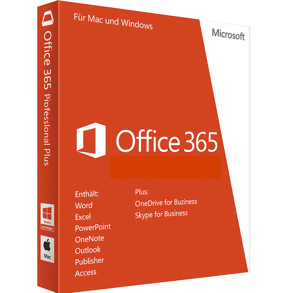 Office 365 for 5 Devices (PC/Mac/Tablet)