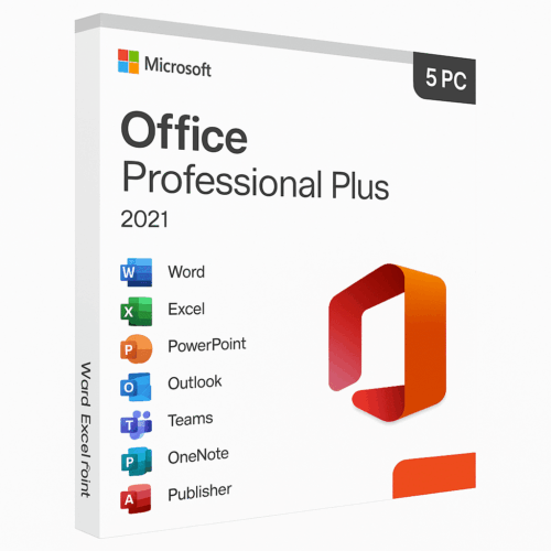 Office 2021 Professional Plus (5user) license key