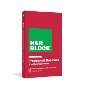 H&R Block Premium & Business Tax Software 2022