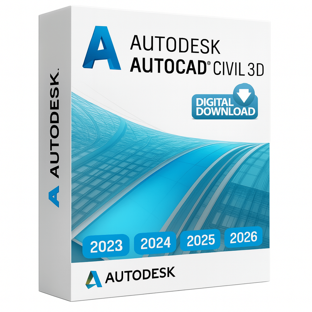 AutoDesk Civil 3D (Windows / Mac)
