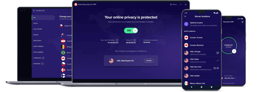 Avast SecureLine VPN key