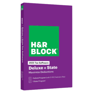 H&R Block Premium & Business Tax Software 2023