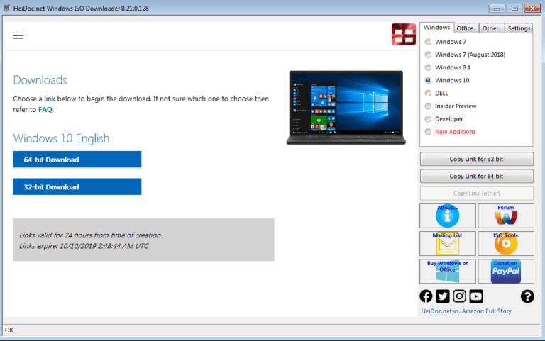 Download Windows 10 ISO Image — Direct from Microsoft | Instant Key