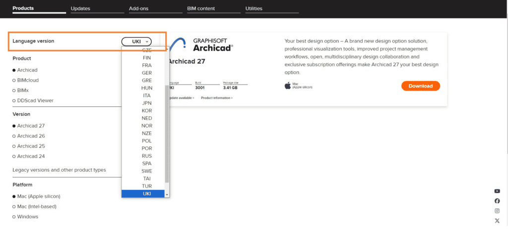 Download Archicad