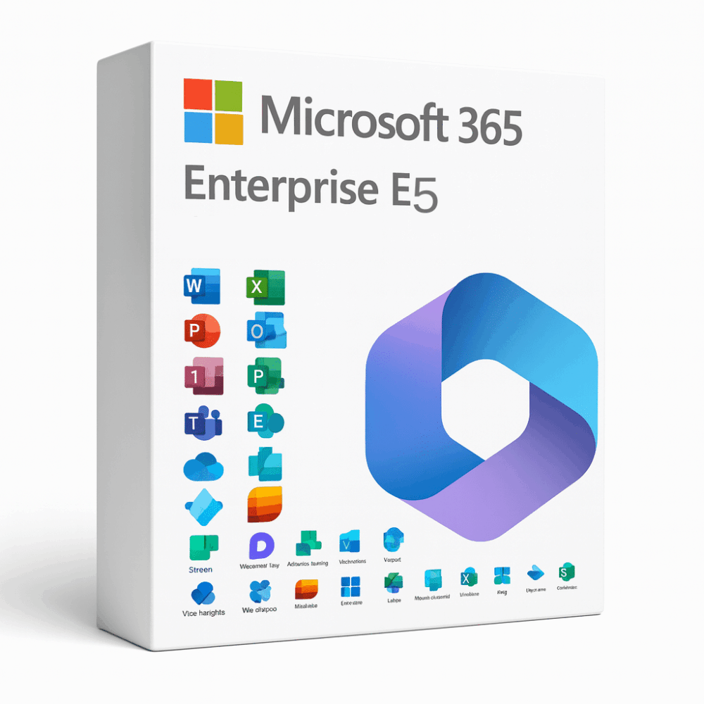 365 Enterprise E5 200 (2) Microsoft 365 E5 license key