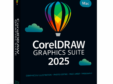 CorelDRAW graphical suite for mac