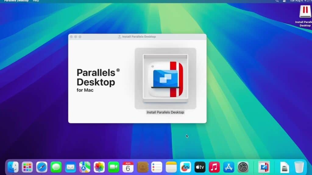 Download and install Parallels Desktop