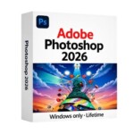 Adobe Photoshop 2026, annual subscription licence for Windows and Mac