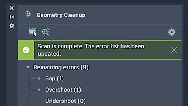 Geometry Cleanup