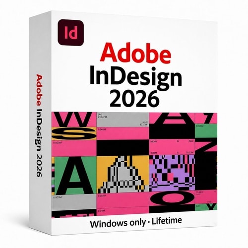 Adobe InDesign 2026 lifetime