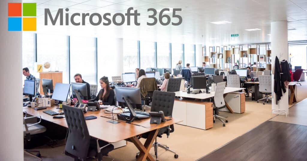 Microsoft 365 plans comparison showing device limits
